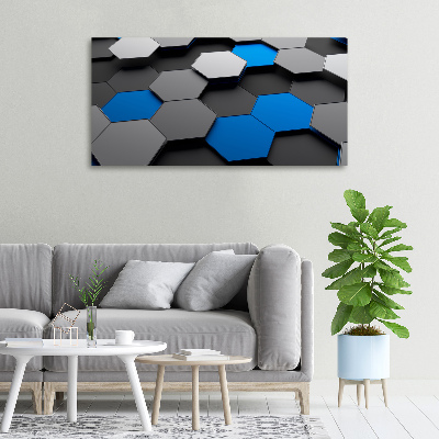 Schilderij op canvas 3D-abstractie