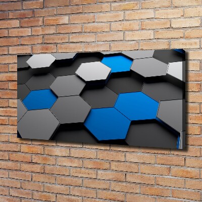 Schilderij op canvas 3D-abstractie