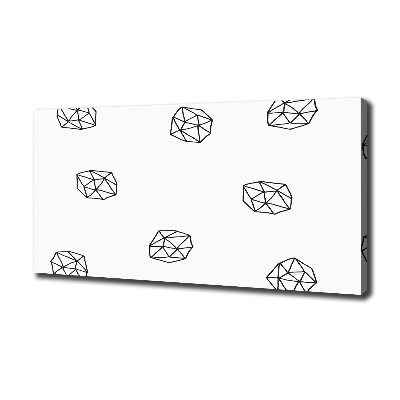 Canvas foto Abstract patroon