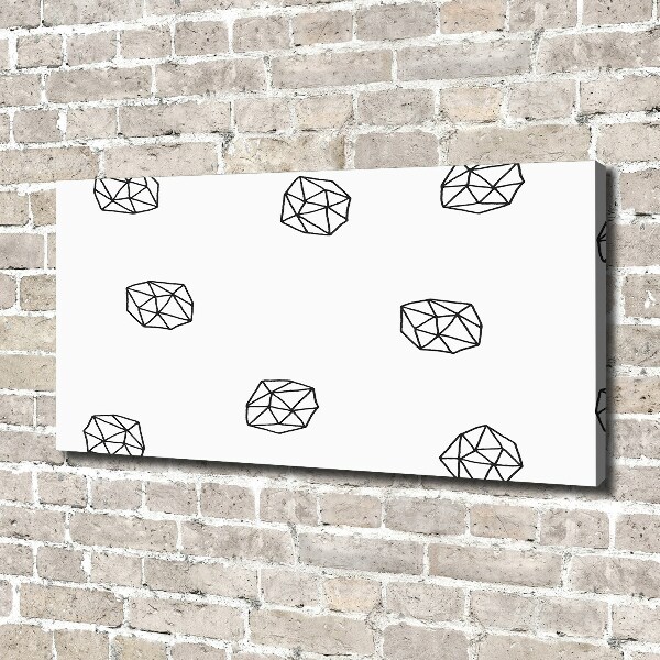 Canvas foto Abstract patroon