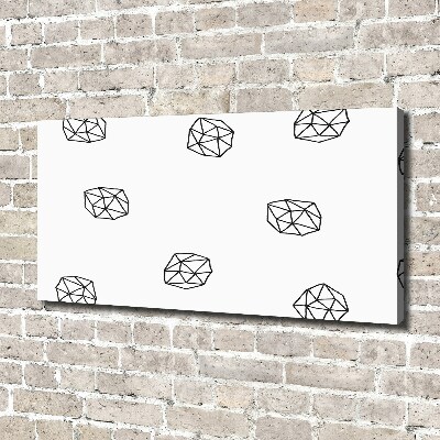 Canvas foto Abstract patroon