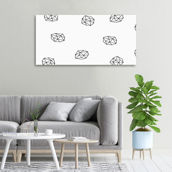 Canvas foto Abstract patroon