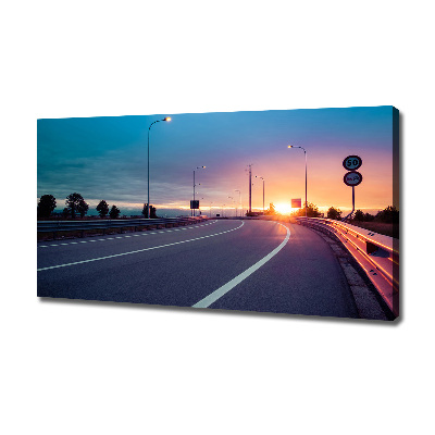 Foto op canvas Snelweg