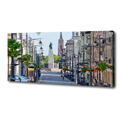 Canvas schilderij Łódź, Polen