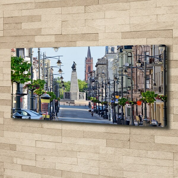 Canvas schilderij Łódź, Polen