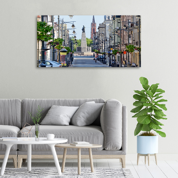 Canvas schilderij Łódź, Polen
