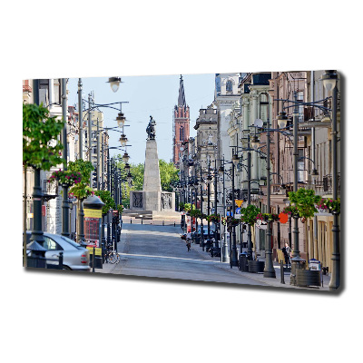 Canvas schilderij Łódź, Polen