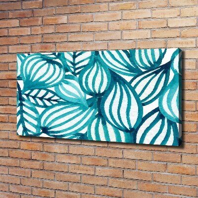 Canvas foto Bloemenpatroon