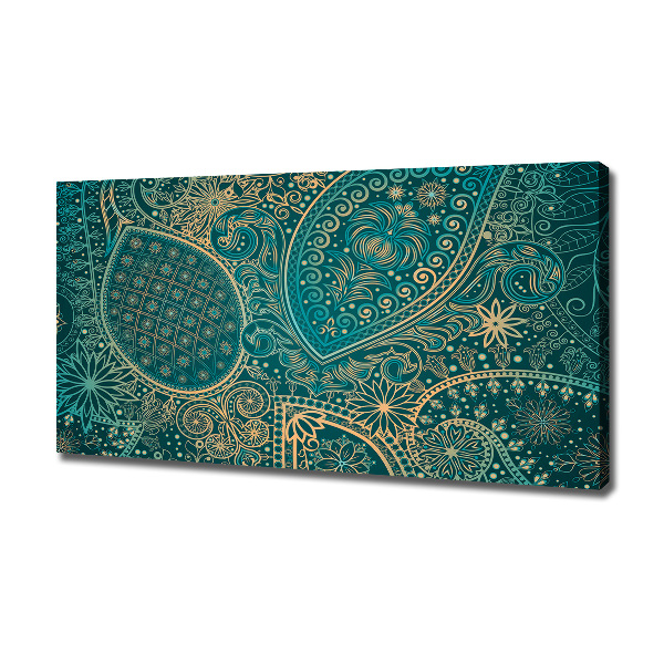 Foto canvas Ornamenten achtergrond