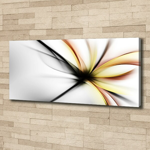 Foto op canvas Abstracte bloem