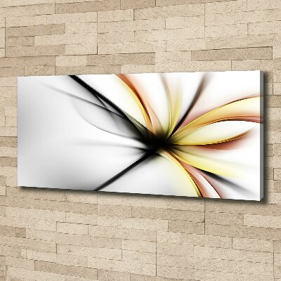 Foto op canvas Abstracte bloem