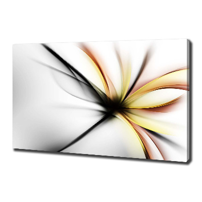 Foto op canvas Abstracte bloem