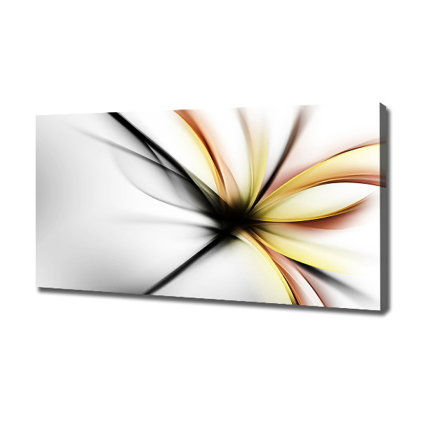 Foto op canvas Abstracte bloem