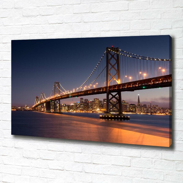 Foto op canvas San Francisco-brug