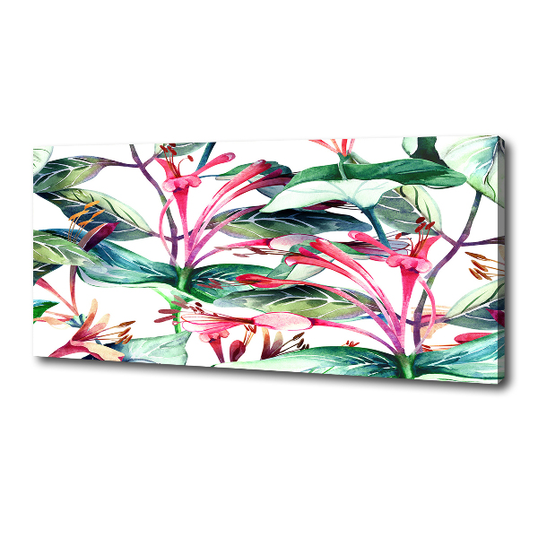 Schilderij op canvas Kamperfoelie