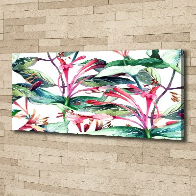 Schilderij op canvas Kamperfoelie