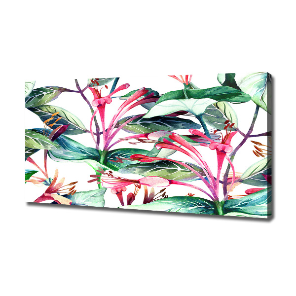 Schilderij op canvas Kamperfoelie