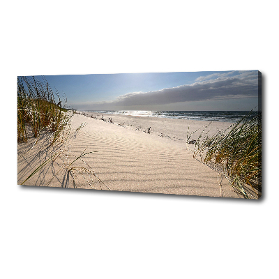 Foto op canvas Mrzeżyno-strand