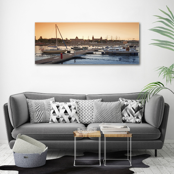 Schilderij op canvas Szczecin, Polen