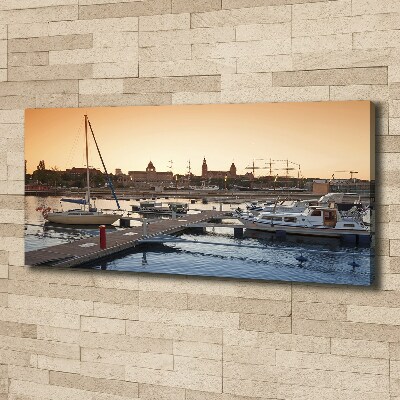 Schilderij op canvas Szczecin, Polen