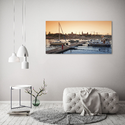 Schilderij op canvas Szczecin, Polen