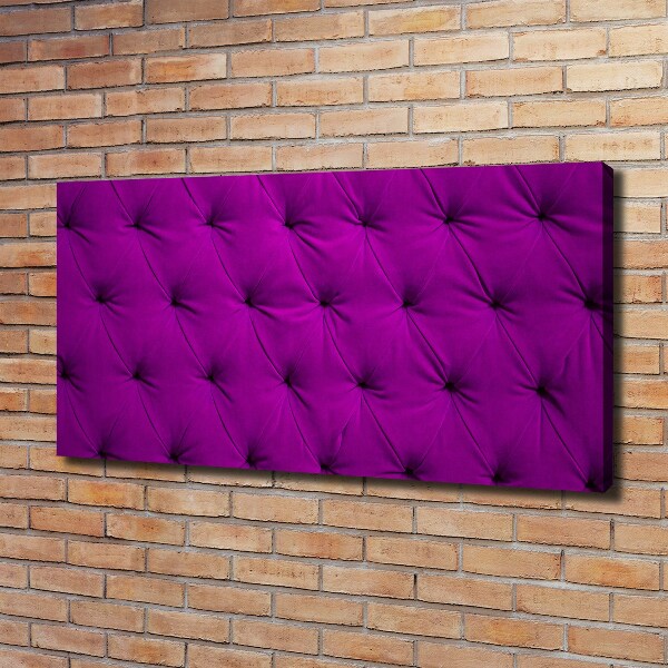 Schilderij op canvas Fluwelen muur