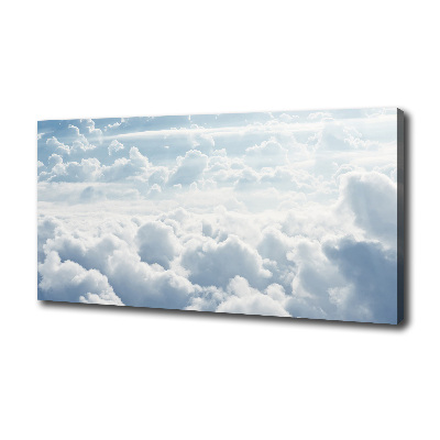 Foto canvas Wolken vanuit vogelperspectief