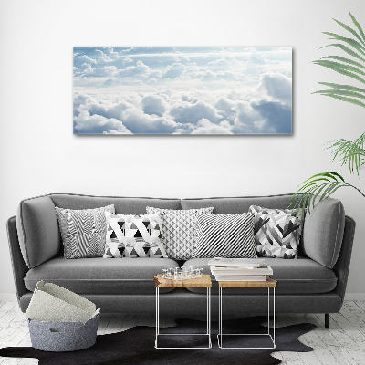 Foto canvas Wolken vanuit vogelperspectief