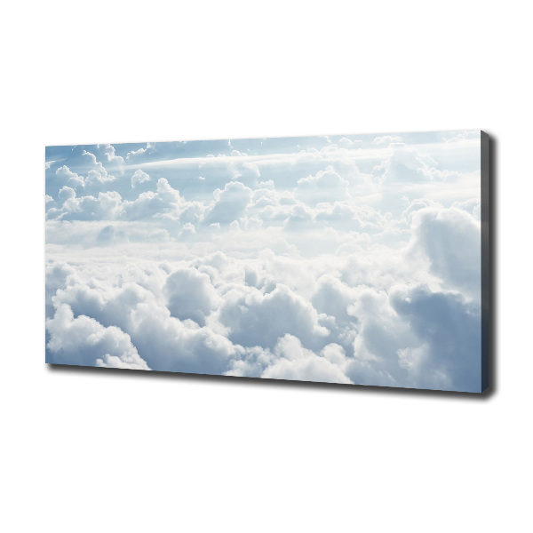 Foto canvas Wolken vanuit vogelperspectief