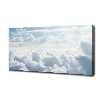 Foto canvas Wolken vanuit vogelperspectief