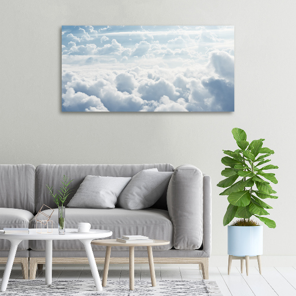 Foto canvas Wolken vanuit vogelperspectief