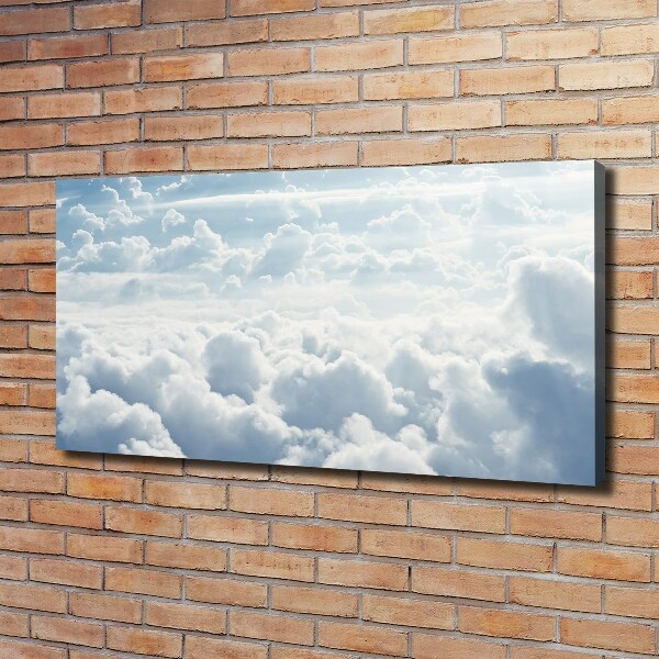 Foto canvas Wolken vanuit vogelperspectief