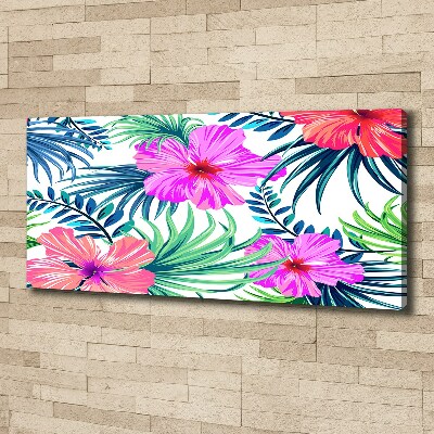 Foto op canvas Hawaiiaanse bloemen