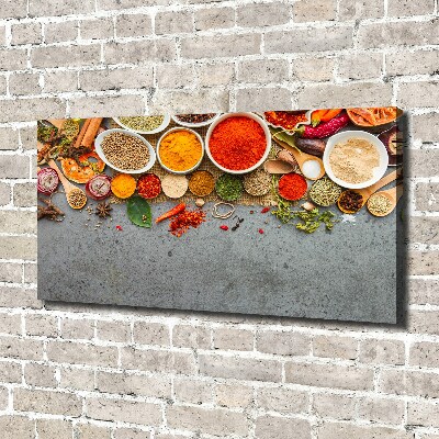 Foto obraz na płótnie Mieszanka przypraw