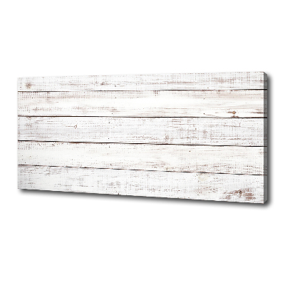 Canvas foto Houten muur