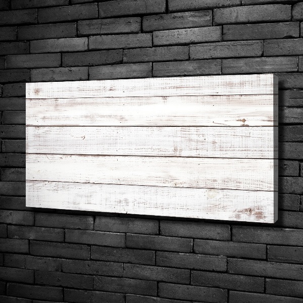 Canvas foto Houten muur