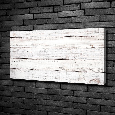 Canvas foto Houten muur