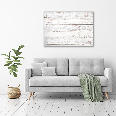 Canvas foto Houten muur