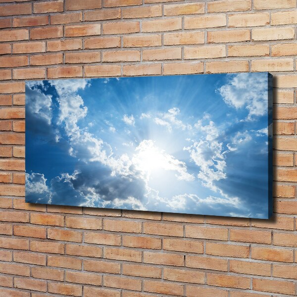 Canvas schilderij Wolken aan de hemel