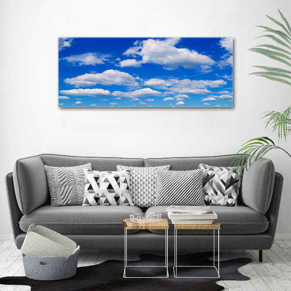 Schilderij op canvas Wolken aan de hemel