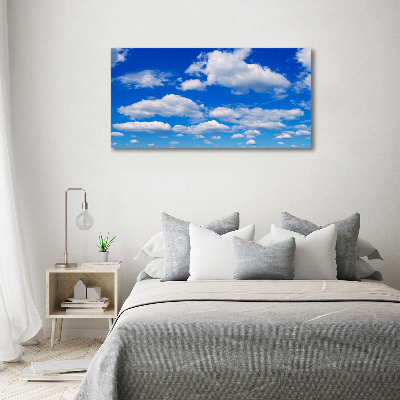 Schilderij op canvas Wolken aan de hemel