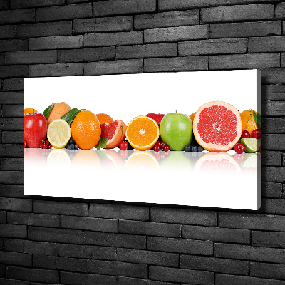 Foto op canvas Kleurrijk fruit