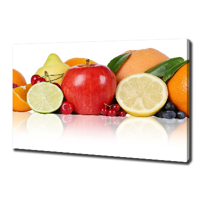 Foto op canvas Kleurrijk fruit