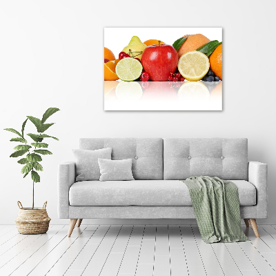 Foto op canvas Kleurrijk fruit