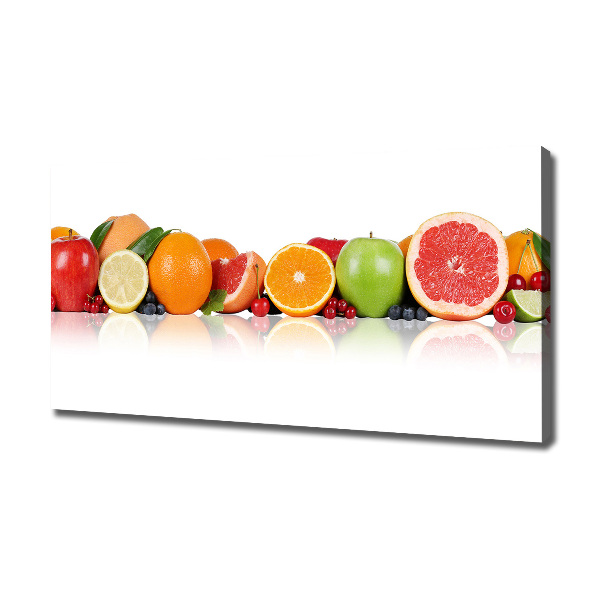 Foto op canvas Kleurrijk fruit