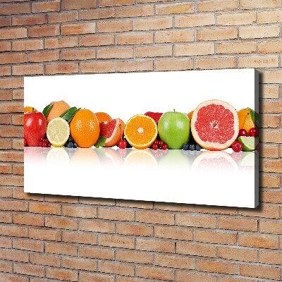 Foto op canvas Kleurrijk fruit