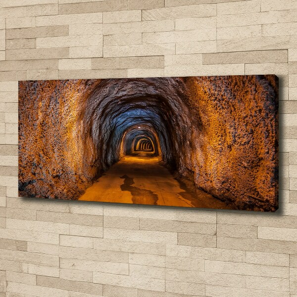 Foto canvas Ondergrondse tunnel