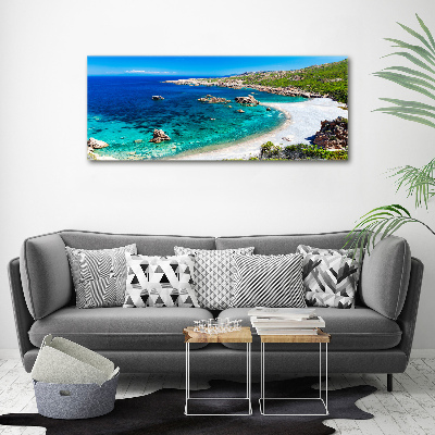 Foto canvas Zeebaai