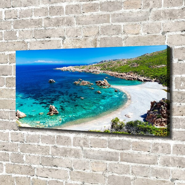 Foto canvas Zeebaai