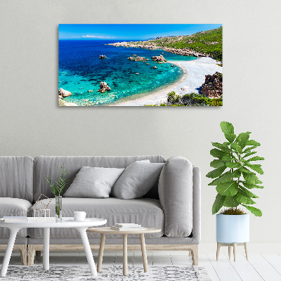 Foto canvas Zeebaai